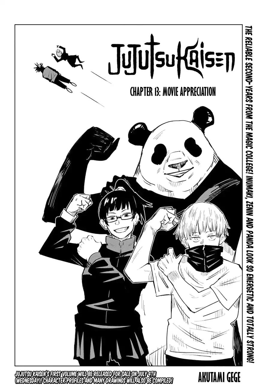 Jujutsu Kaisen chapter 13 page 2