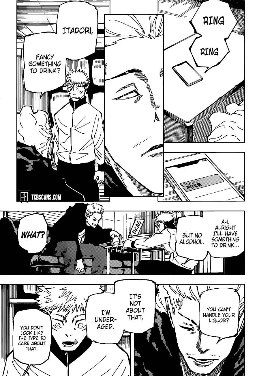 Jujutsu Kaisen chapter 155 page 7