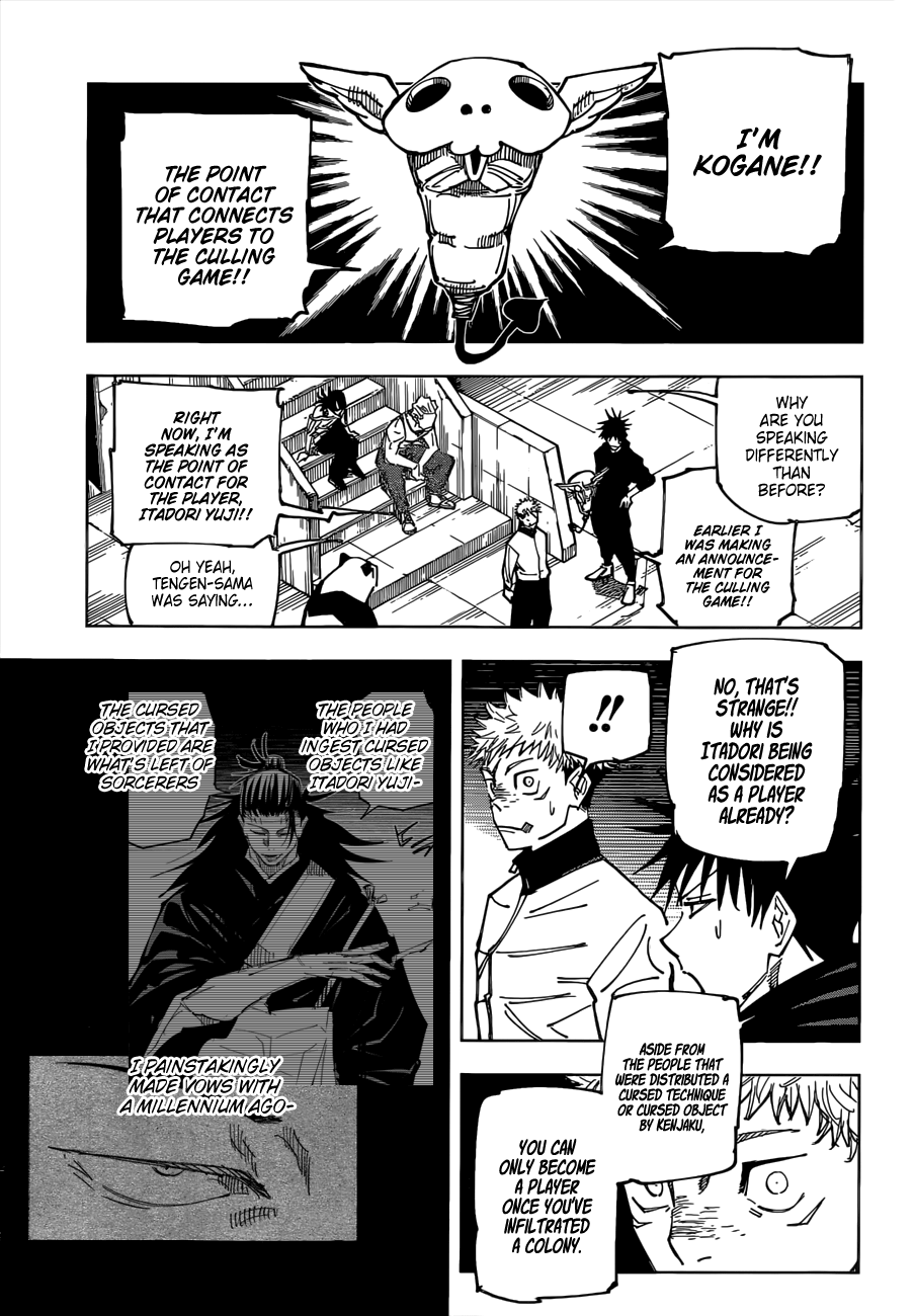 Jujutsu Kaisen chapter 158 page 11