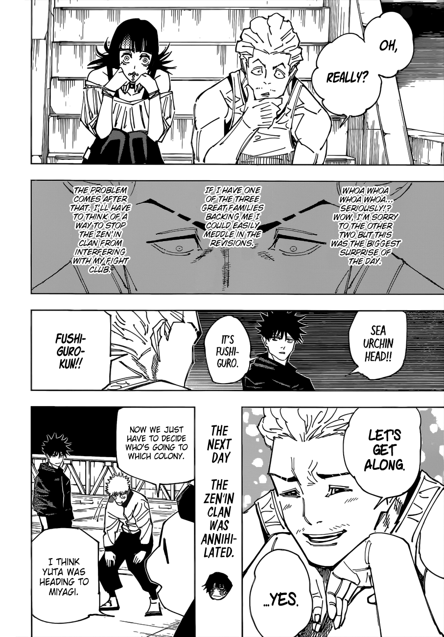 Jujutsu Kaisen chapter 158 page 4