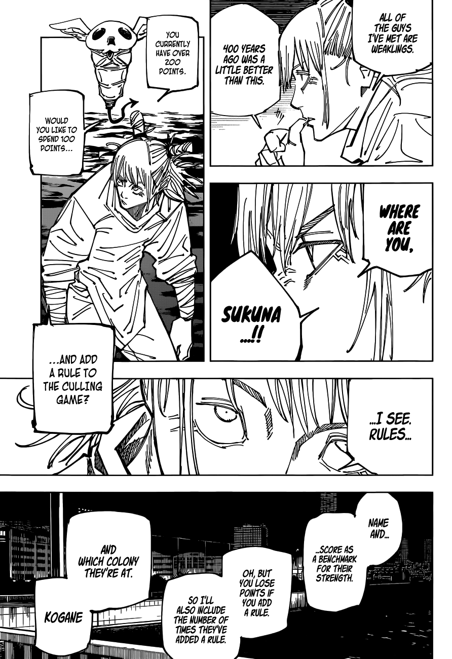 Jujutsu Kaisen chapter 158 page 9