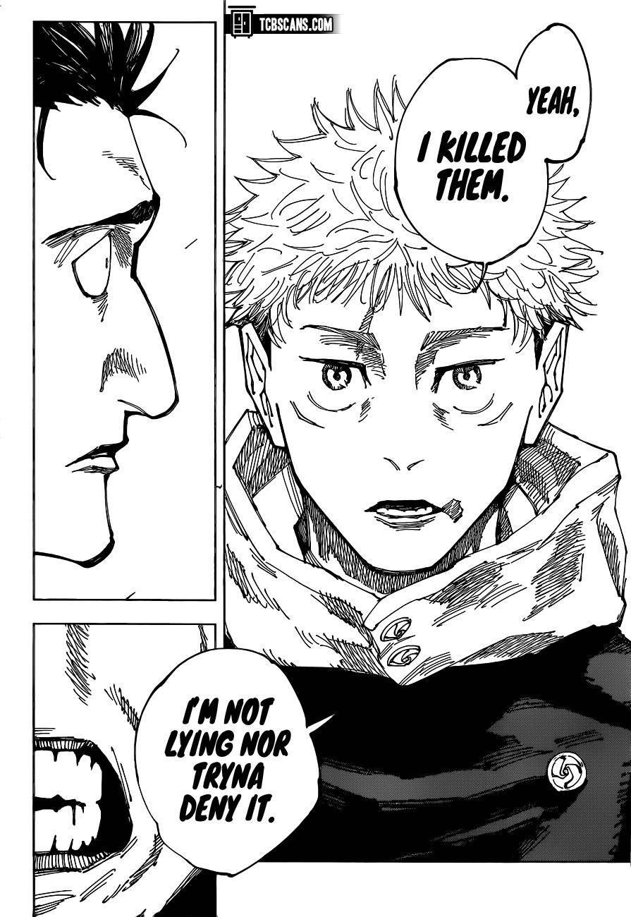 Jujutsu Kaisen chapter 165 page 18