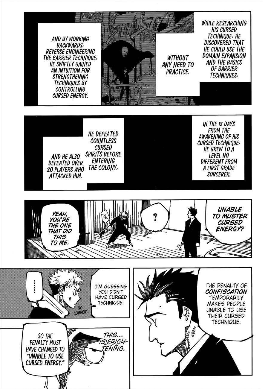 Jujutsu Kaisen chapter 165 page 5