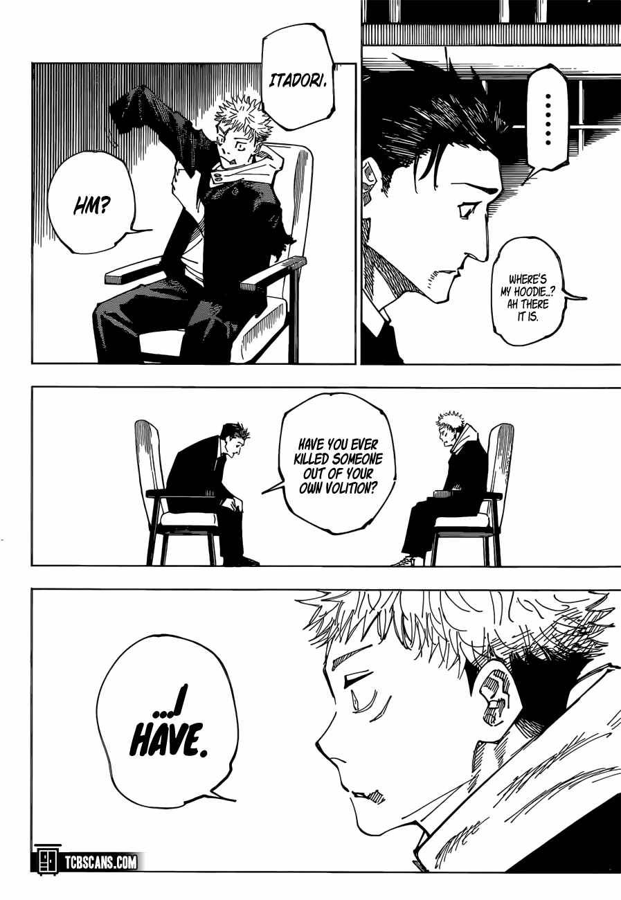 Jujutsu Kaisen chapter 166 page 18