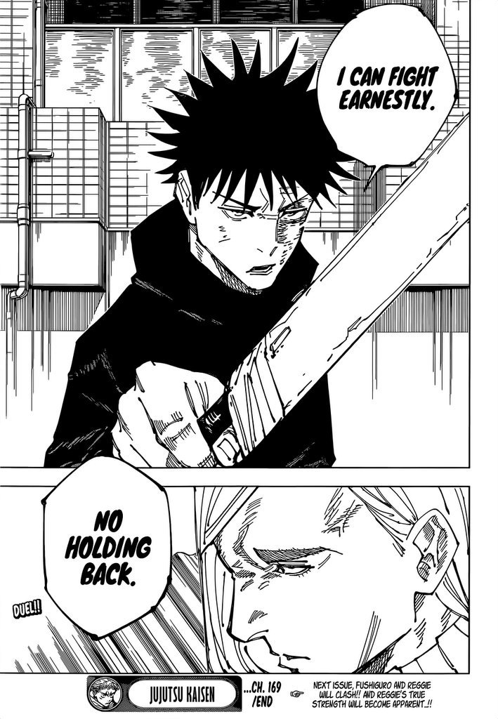 Jujutsu Kaisen chapter 169 page 19