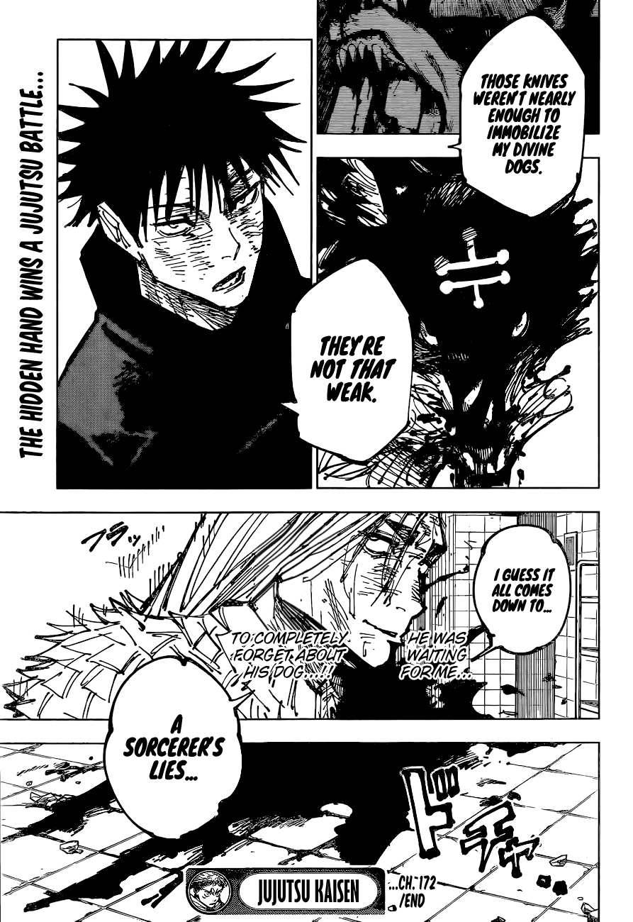 Jujutsu Kaisen chapter 172 page 16