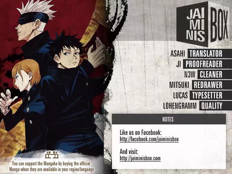 Jujutsu Kaisen chapter 19 page 1