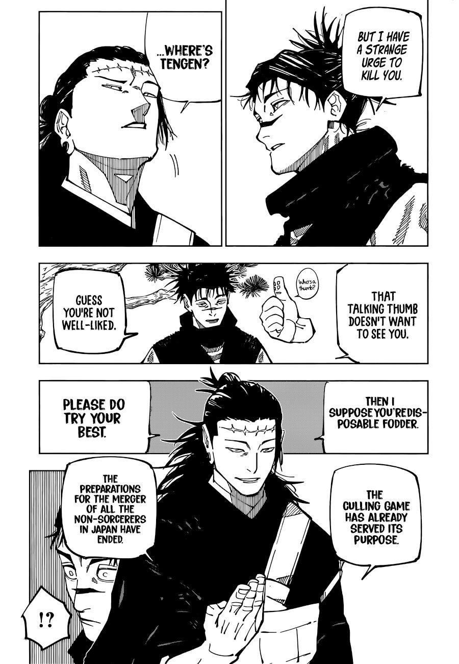 Jujutsu Kaisen chapter 202 page 10