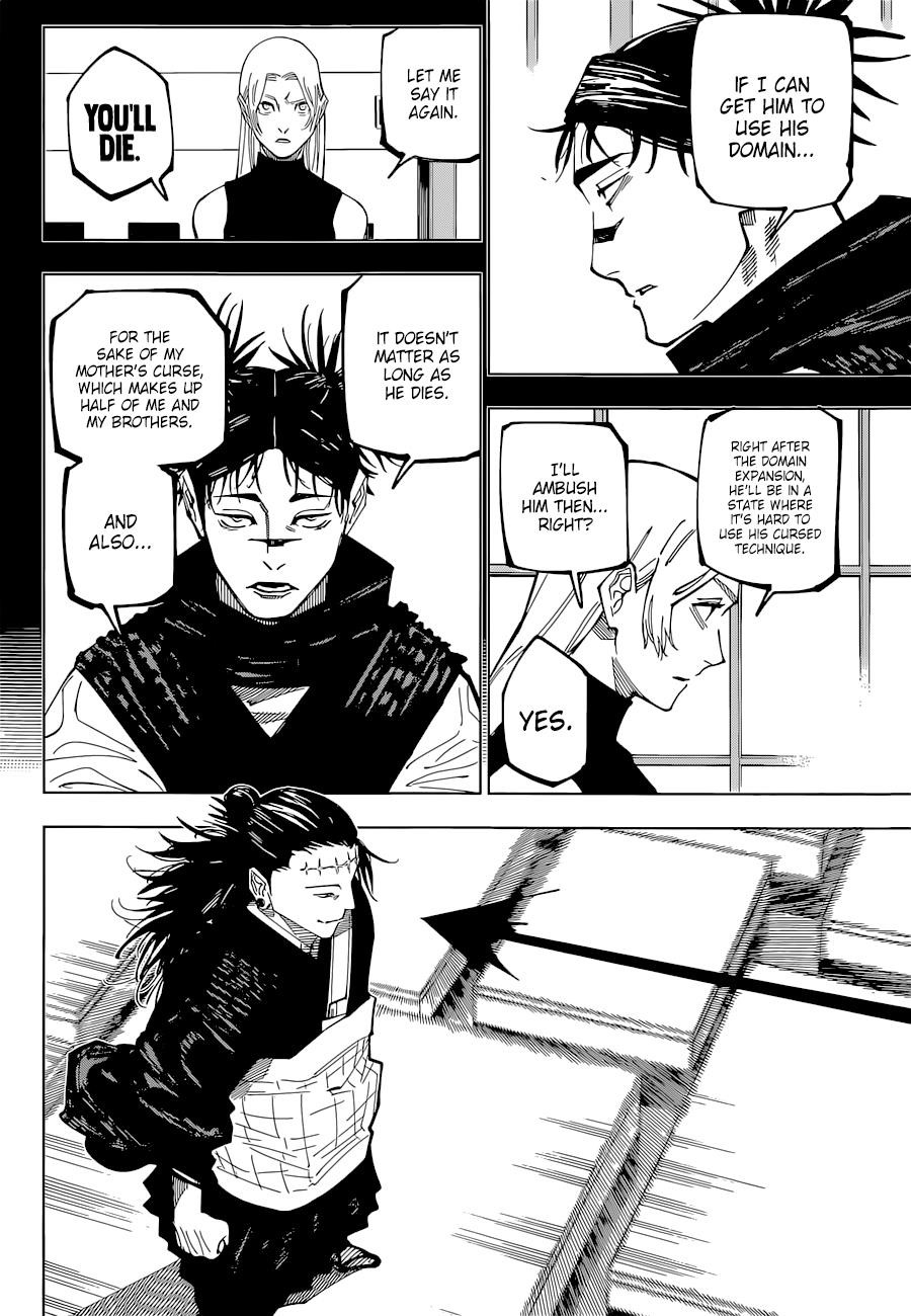 Jujutsu Kaisen chapter 203 page 1