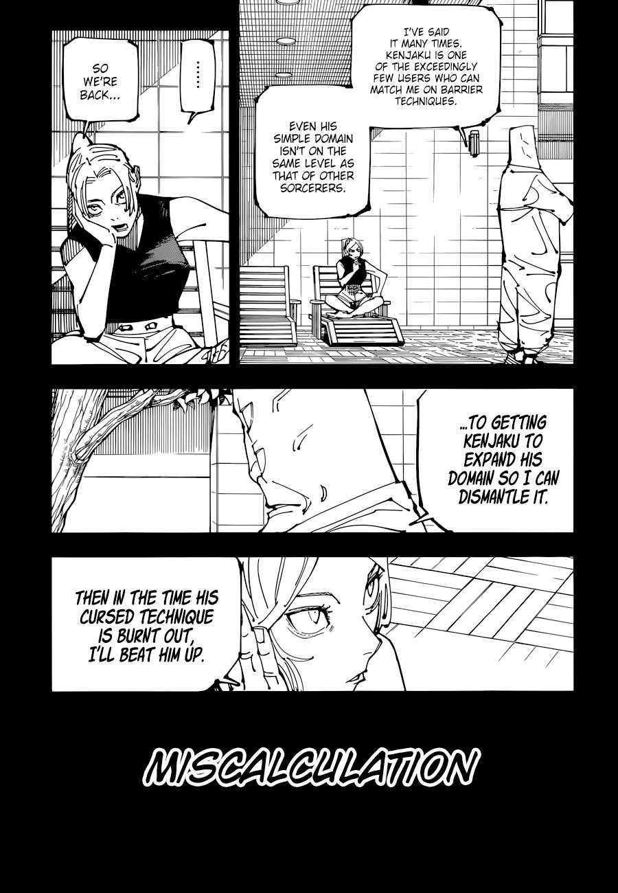 Jujutsu Kaisen chapter 206 page 4