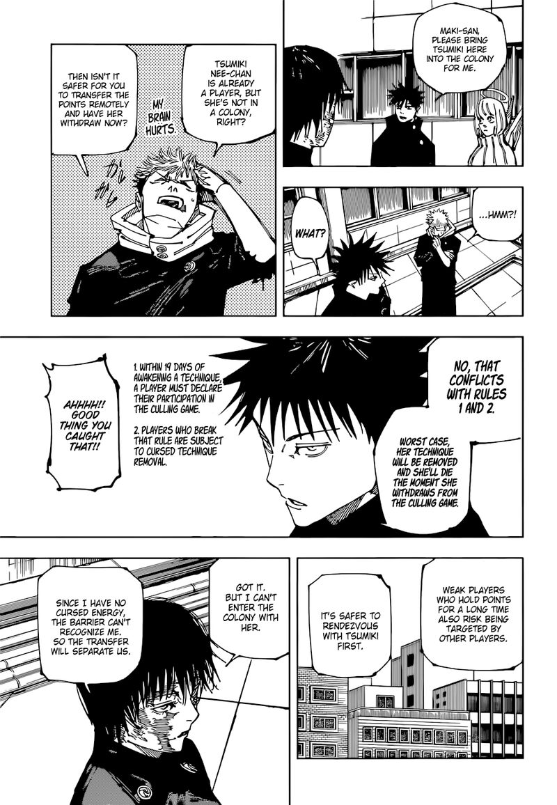 Jujutsu Kaisen chapter 211 page 12