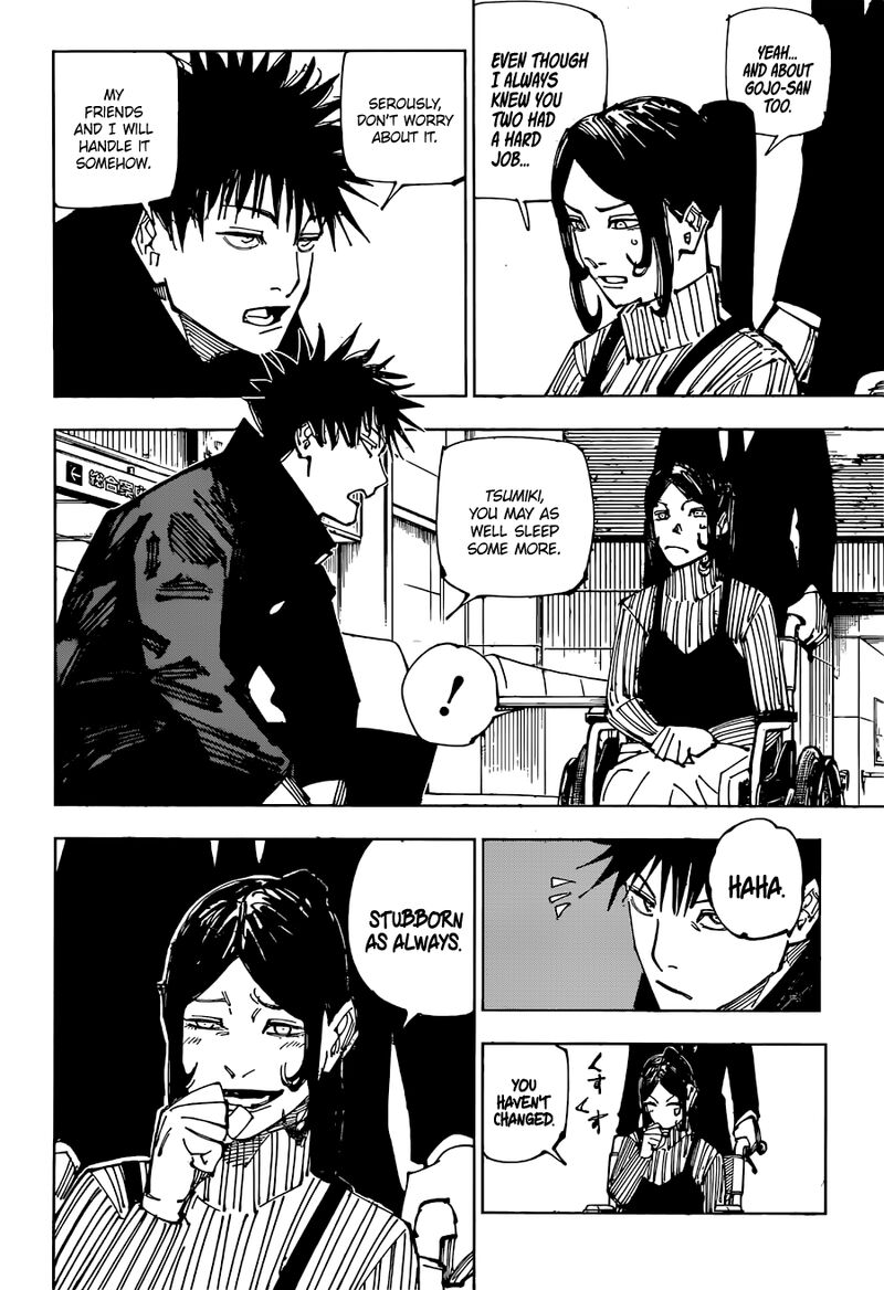 Jujutsu Kaisen chapter 212 page 1