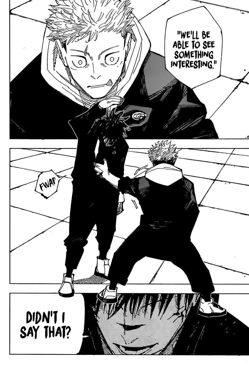 Jujutsu Kaisen chapter 212 page 17