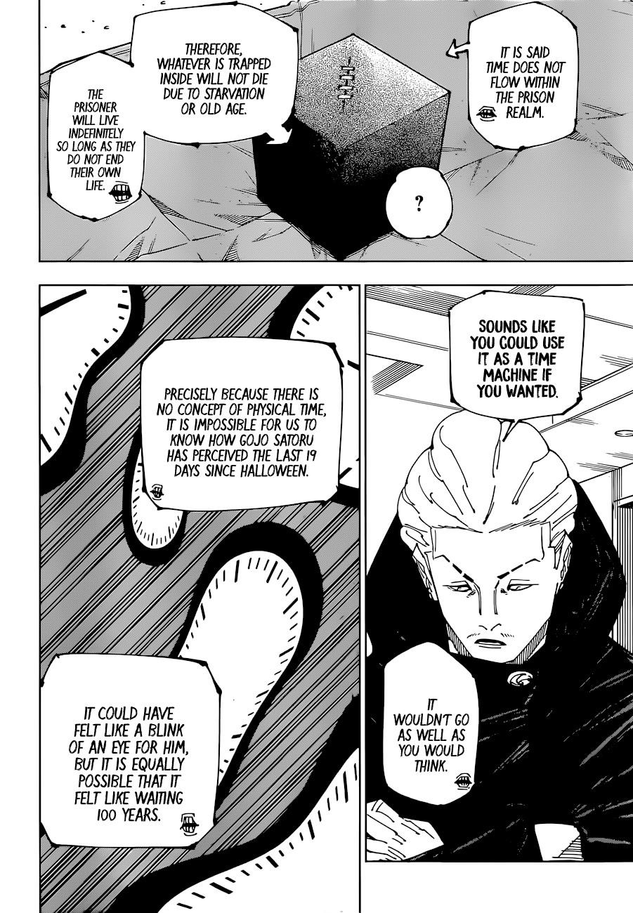 Jujutsu Kaisen chapter 221 page 1