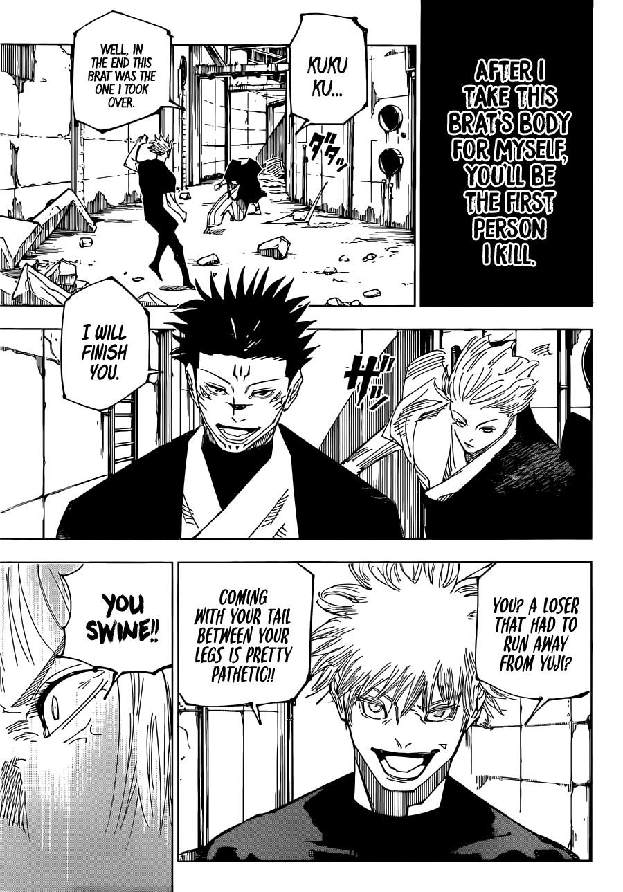 Jujutsu Kaisen chapter 221 page 13