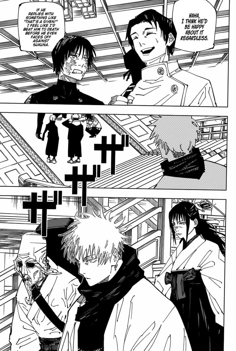 Jujutsu Kaisen chapter 222 page 14