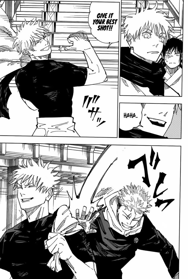 Jujutsu Kaisen chapter 222 page 16