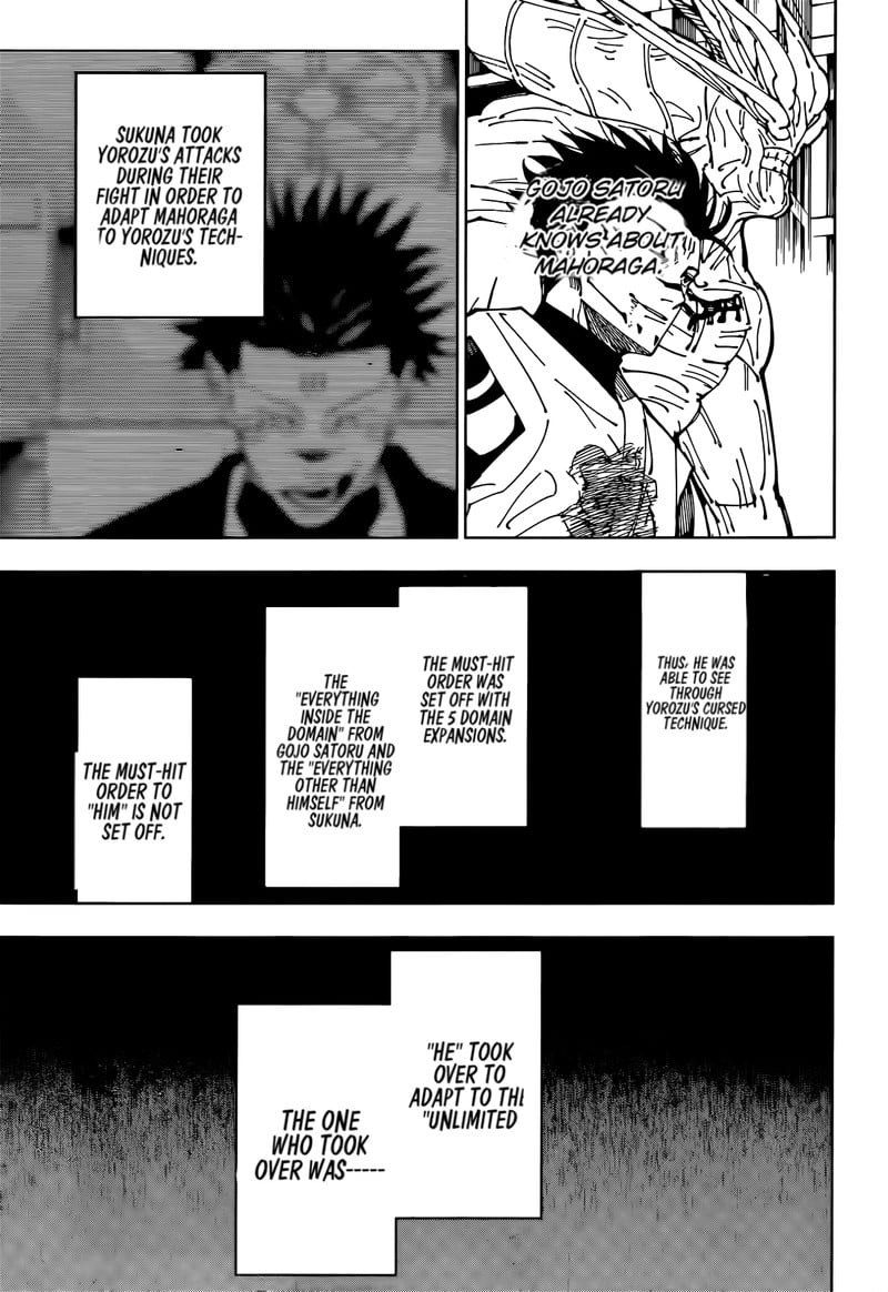 Jujutsu Kaisen chapter 230 page 2