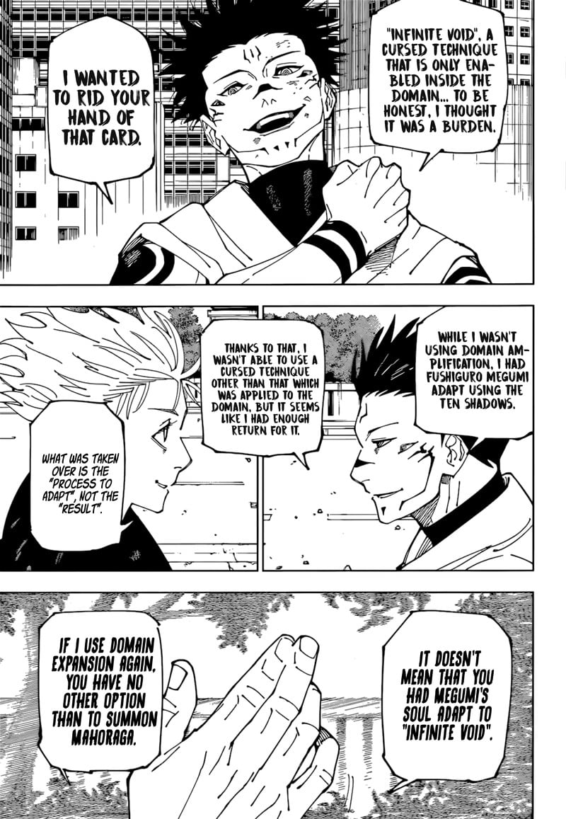 Jujutsu Kaisen chapter 230 page 6