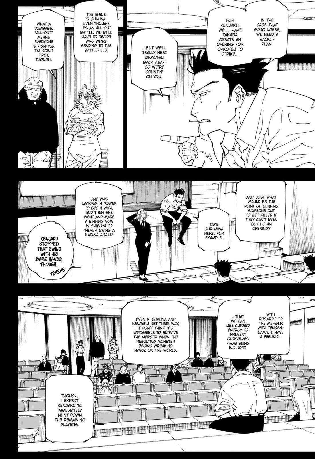 Jujutsu Kaisen chapter 244 page 2