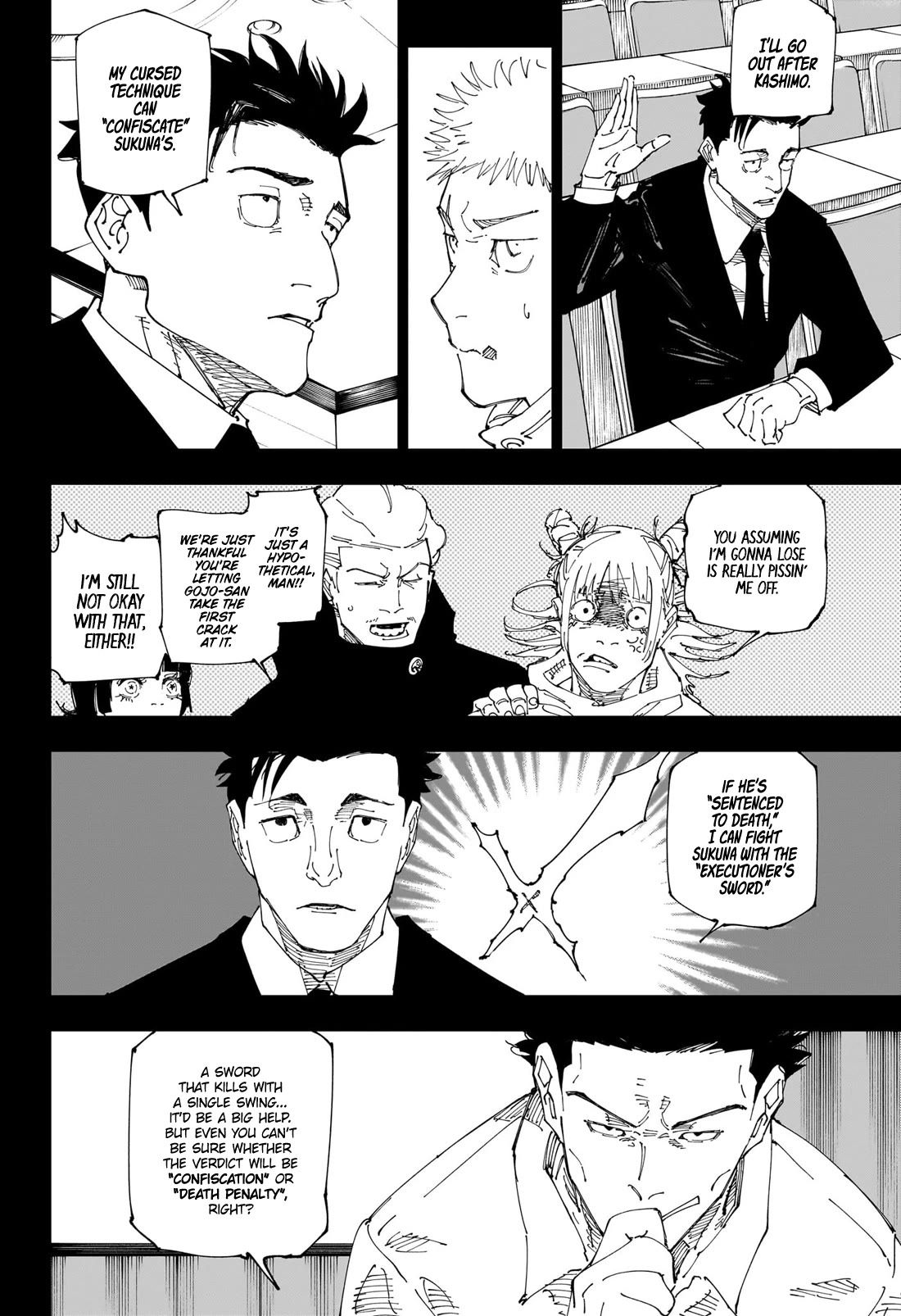 Jujutsu Kaisen chapter 244 page 4