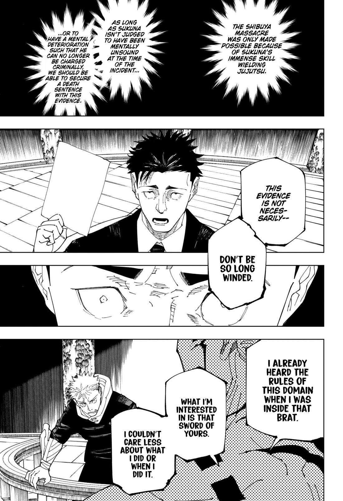 Jujutsu Kaisen chapter 245 page 13