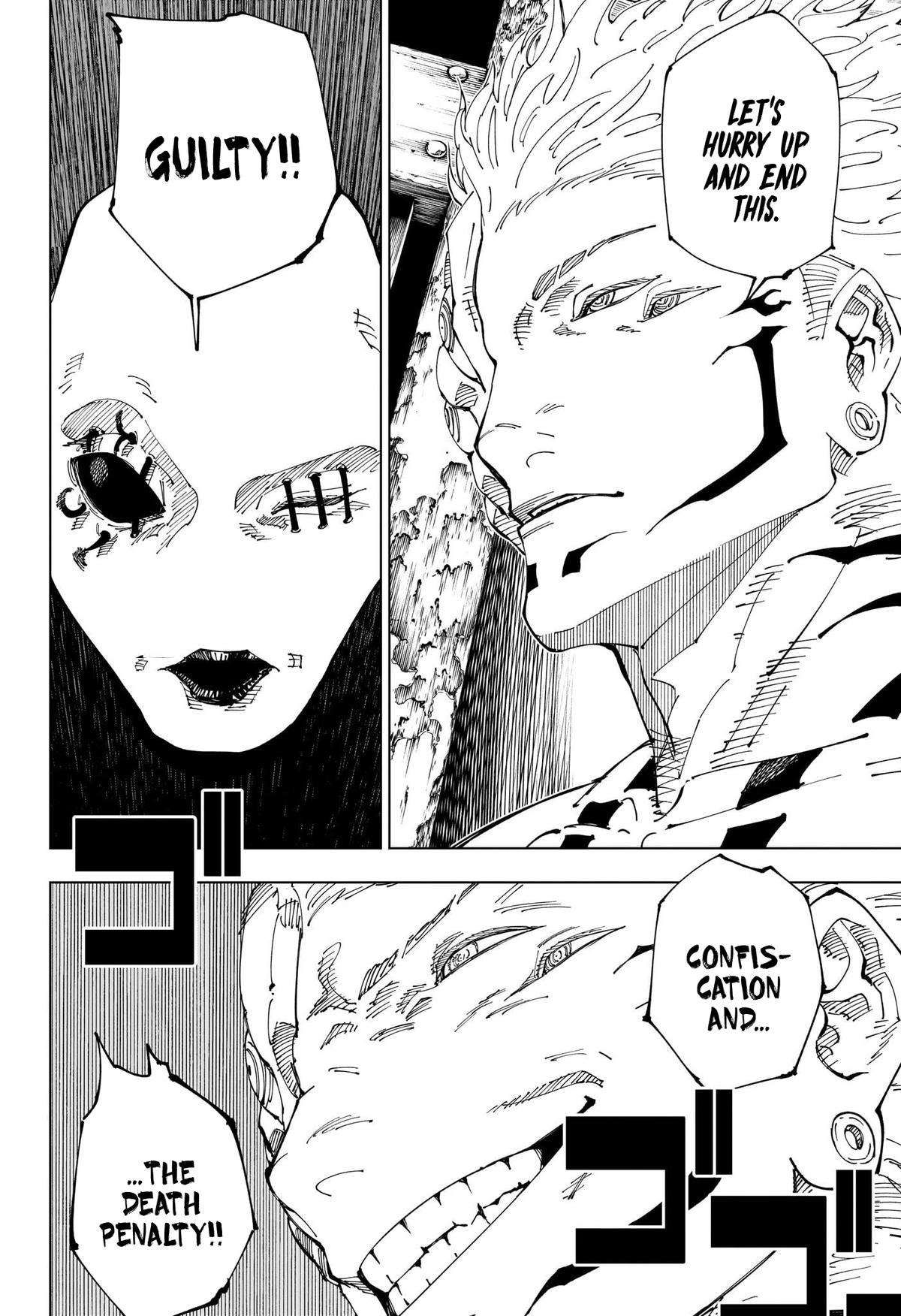 Jujutsu Kaisen chapter 245 page 14