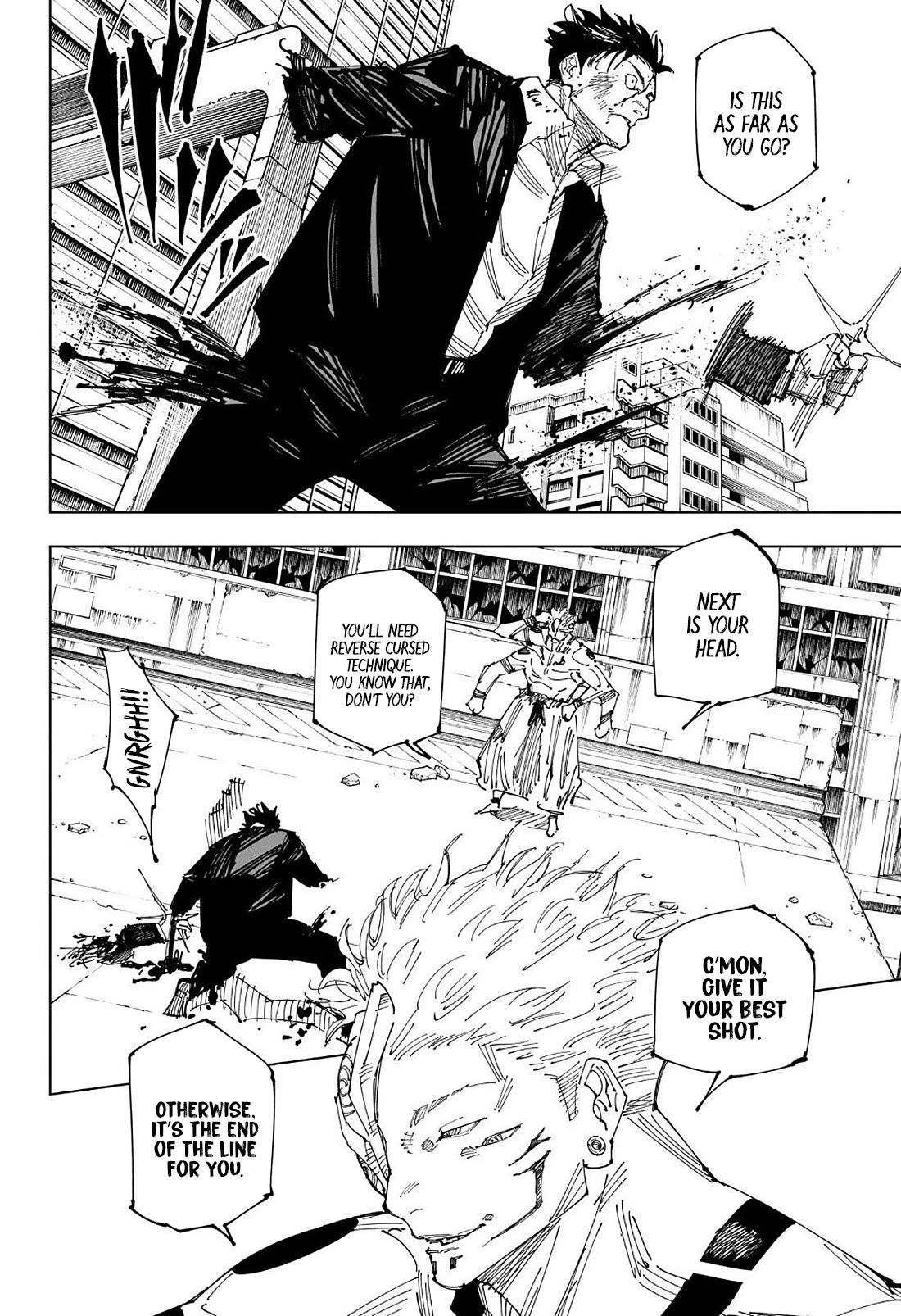 Jujutsu Kaisen chapter 247 page 12