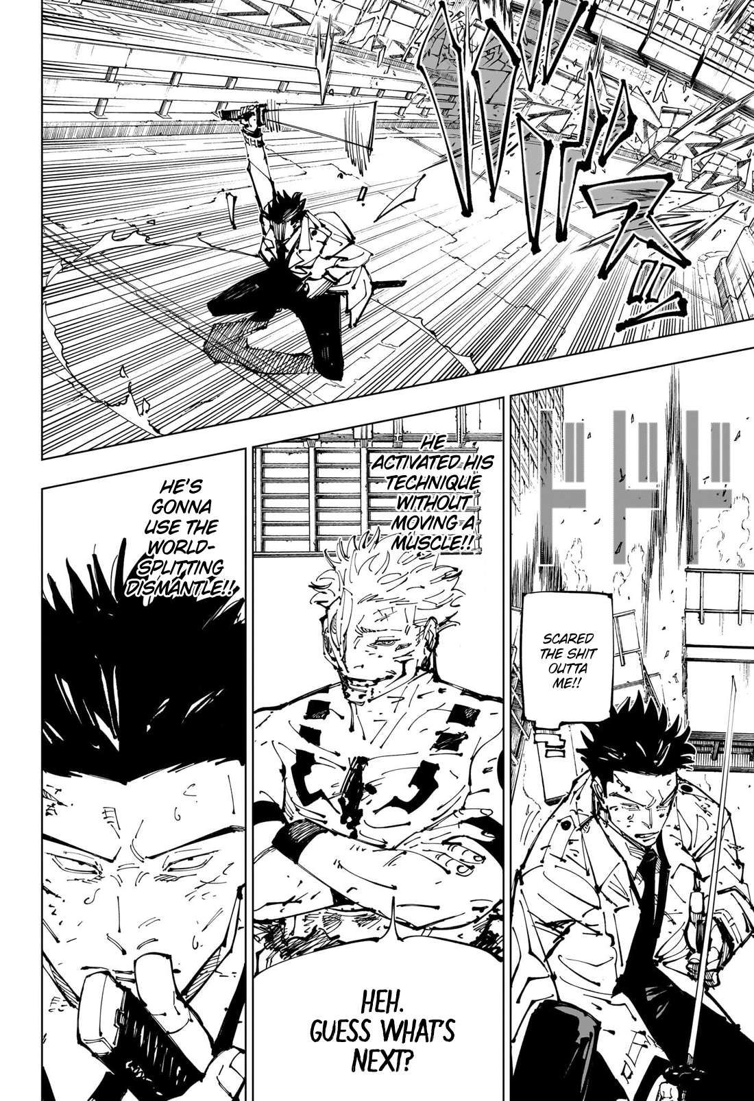 Jujutsu Kaisen chapter 254 page 4