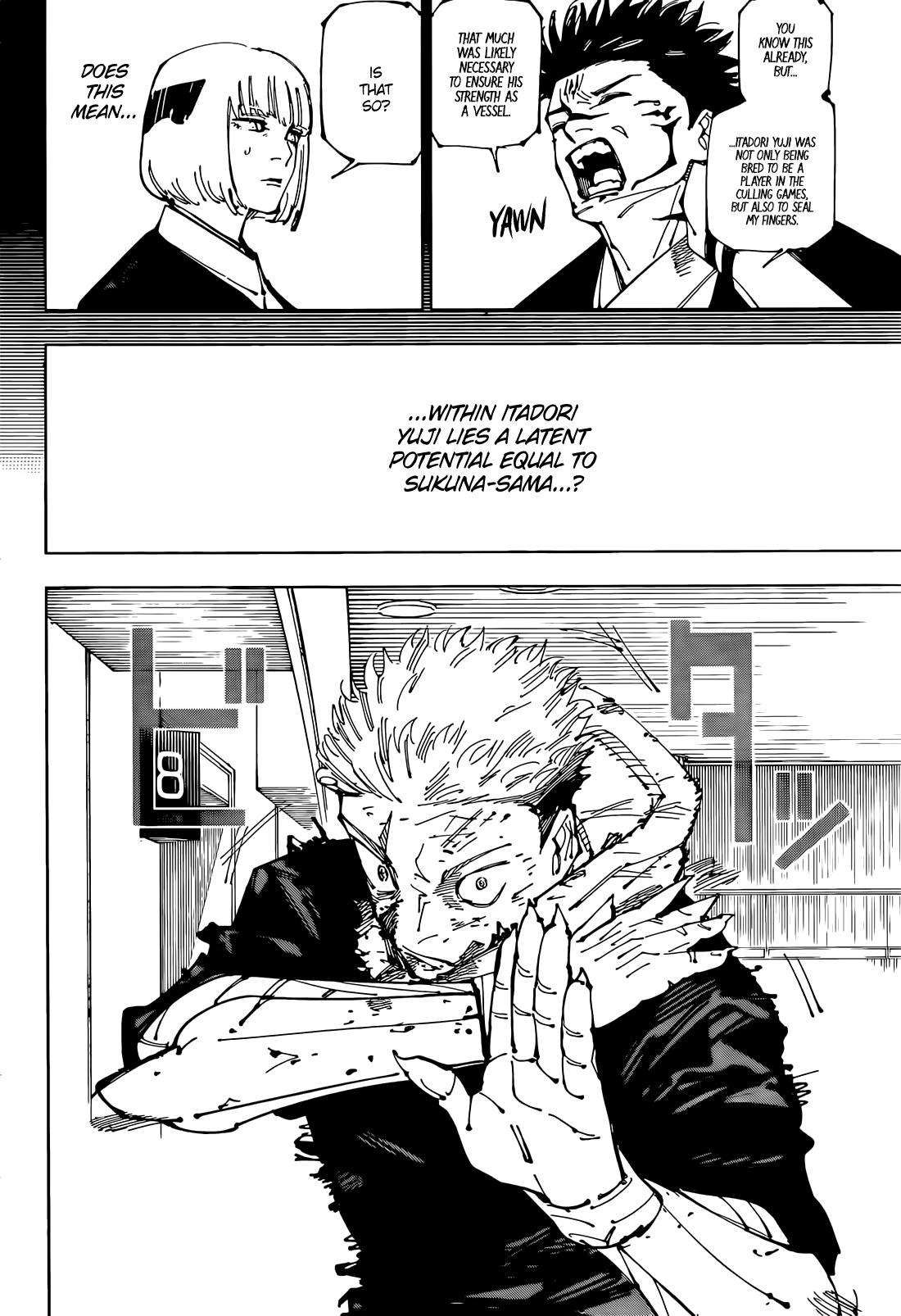 Jujutsu Kaisen chapter 257 page 1