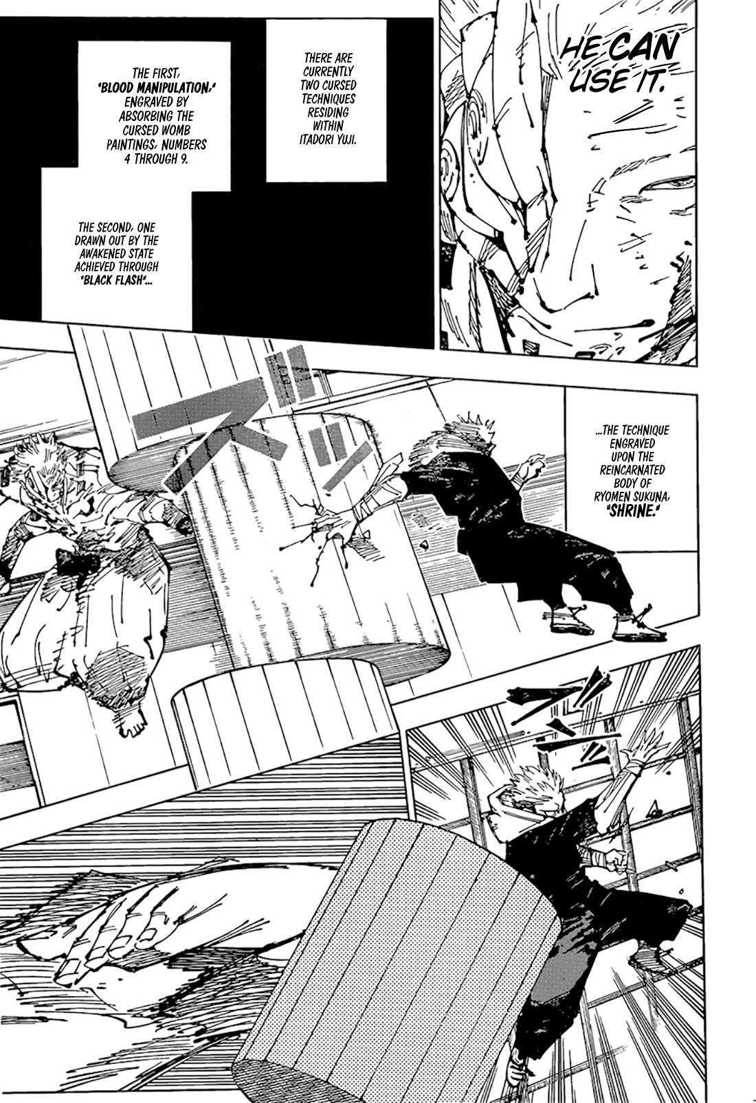 Jujutsu Kaisen chapter 257 page 6