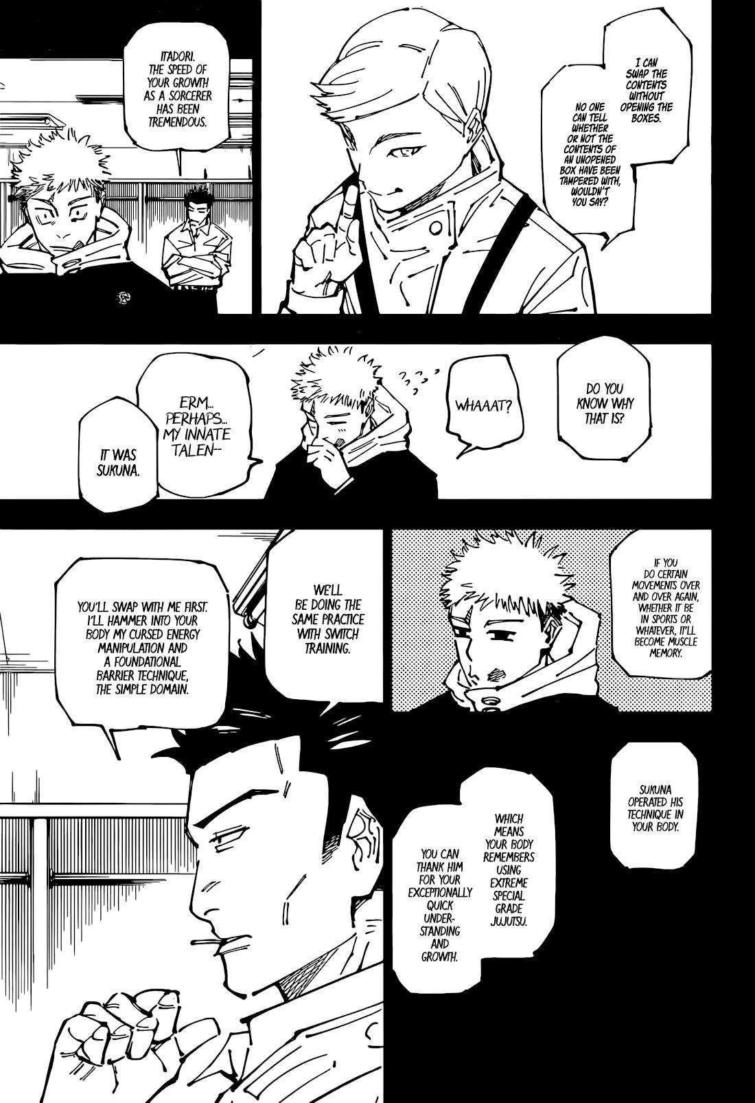 Jujutsu Kaisen chapter 258 page 7