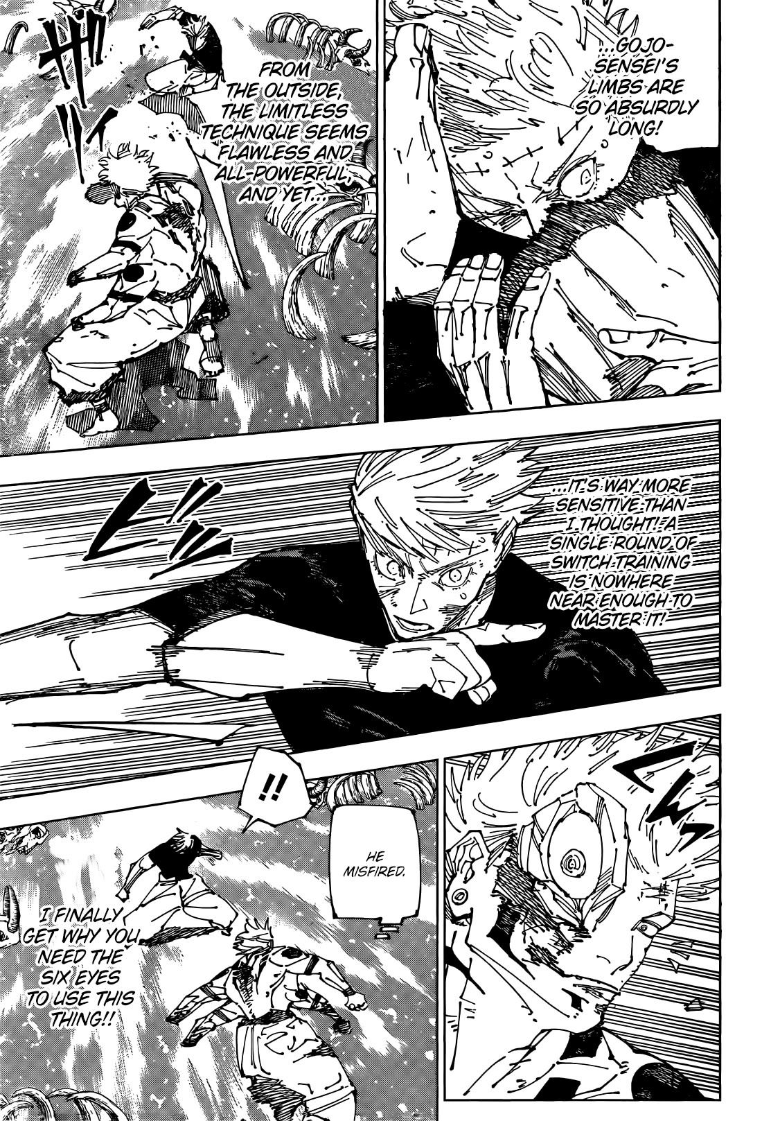 Jujutsu Kaisen chapter 262.5 page 6