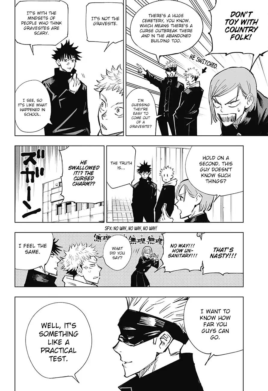 Jujutsu Kaisen chapter 4 page 8