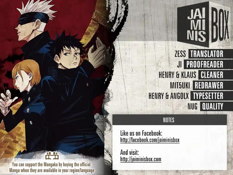 Jujutsu Kaisen chapter 50 page 1