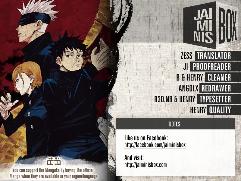 Jujutsu Kaisen chapter 88 page 1