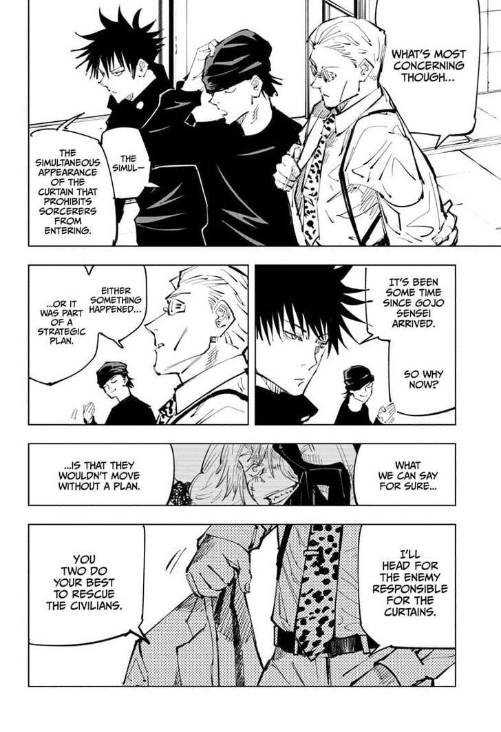 Jujutsu Kaisen chapter 92 page 1