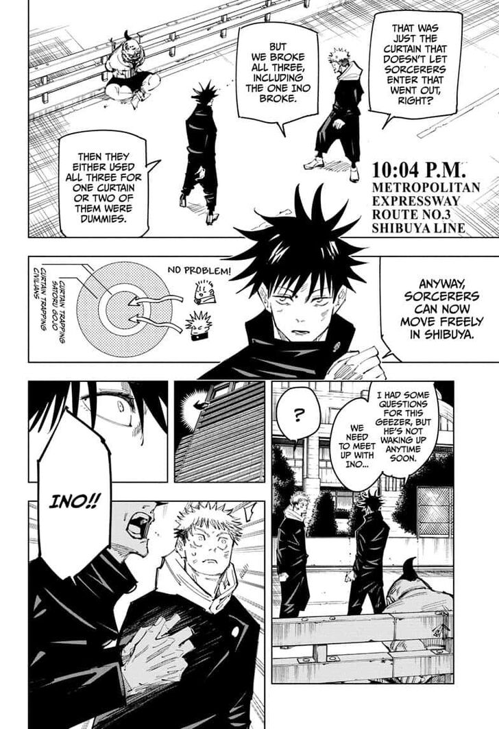 Jujutsu Kaisen chapter 98 page 1