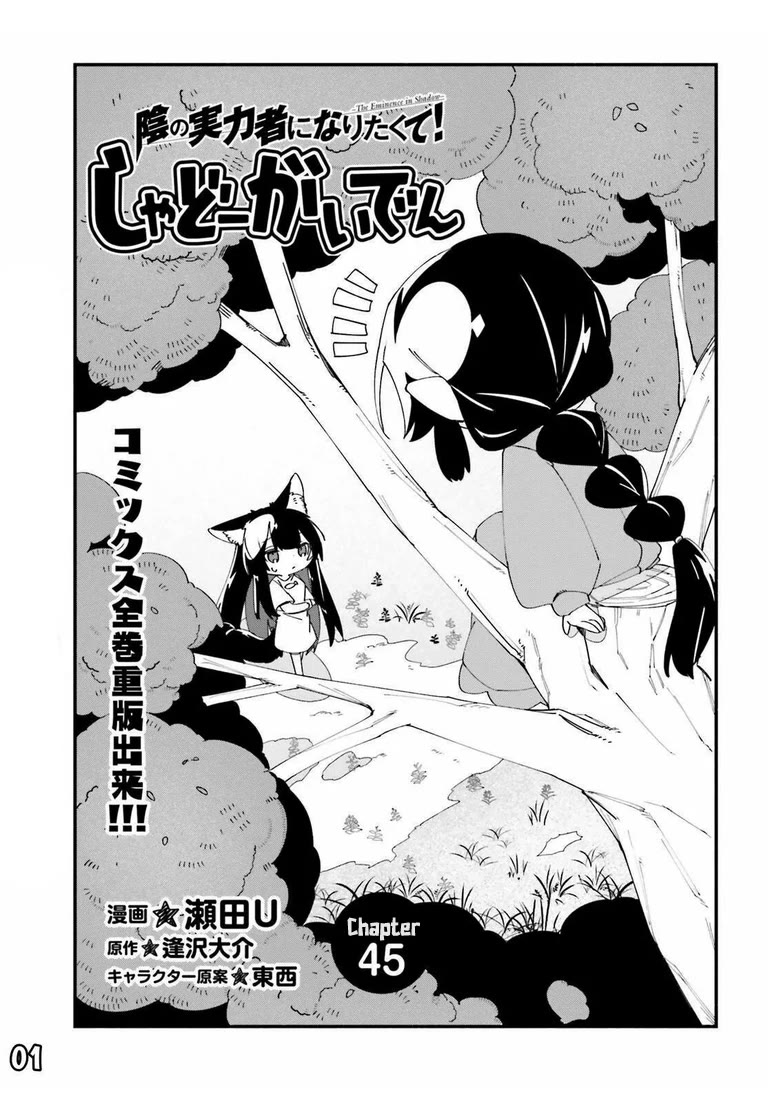 Kage no Jitsuryokusha ni Naritakute! Shadow Gaiden chapter 45 page 3