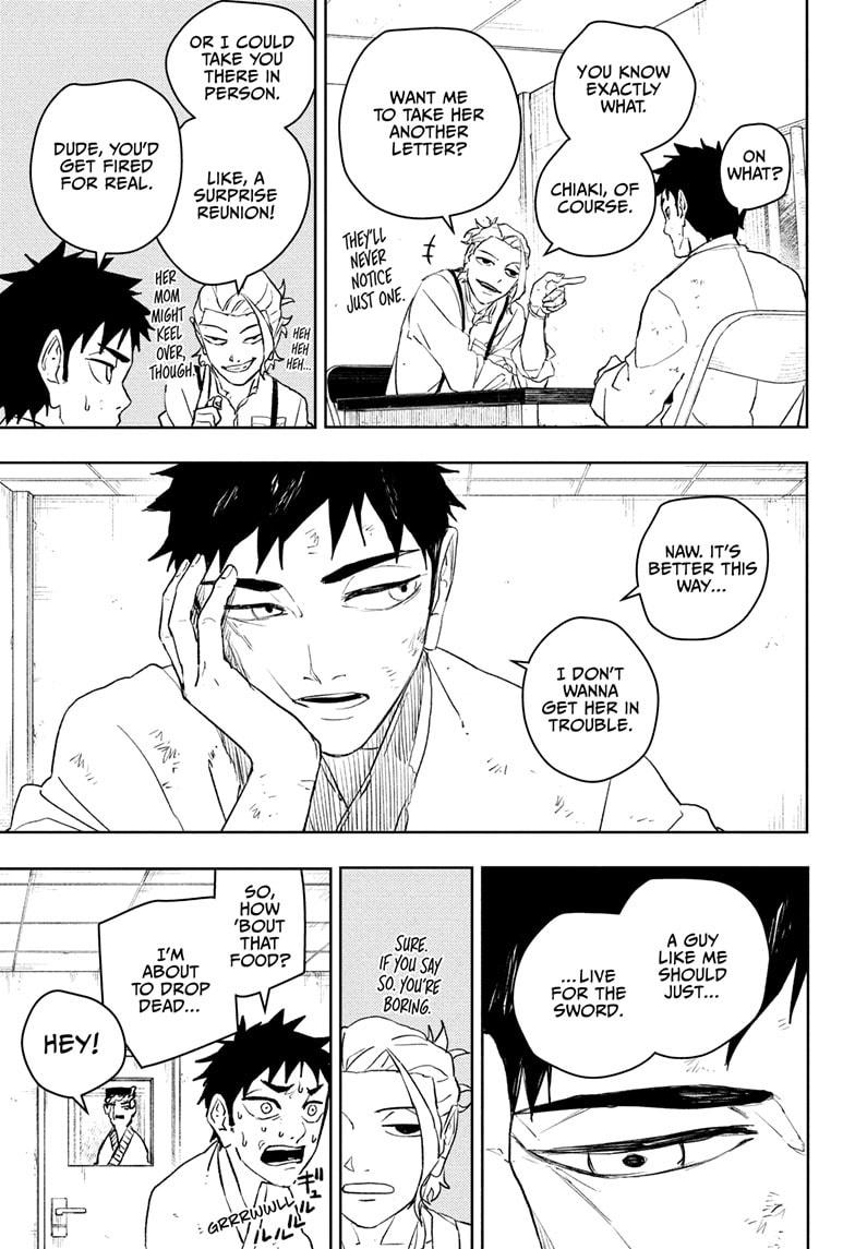 Kagurabachi chapter 116 page 15