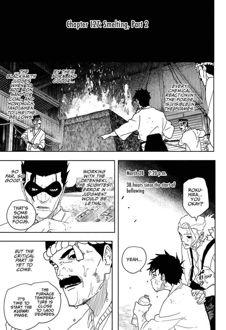 Kagurabachi chapter 127 page 5