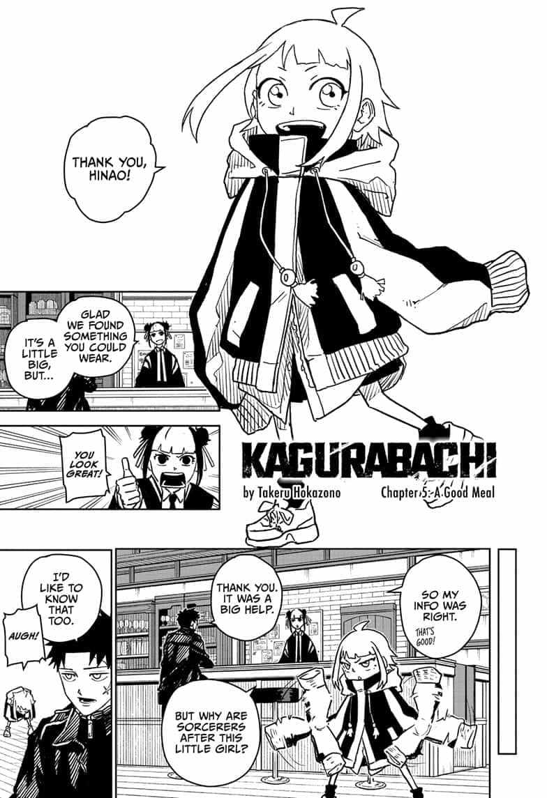 Kagurabachi chapter 5 page 1