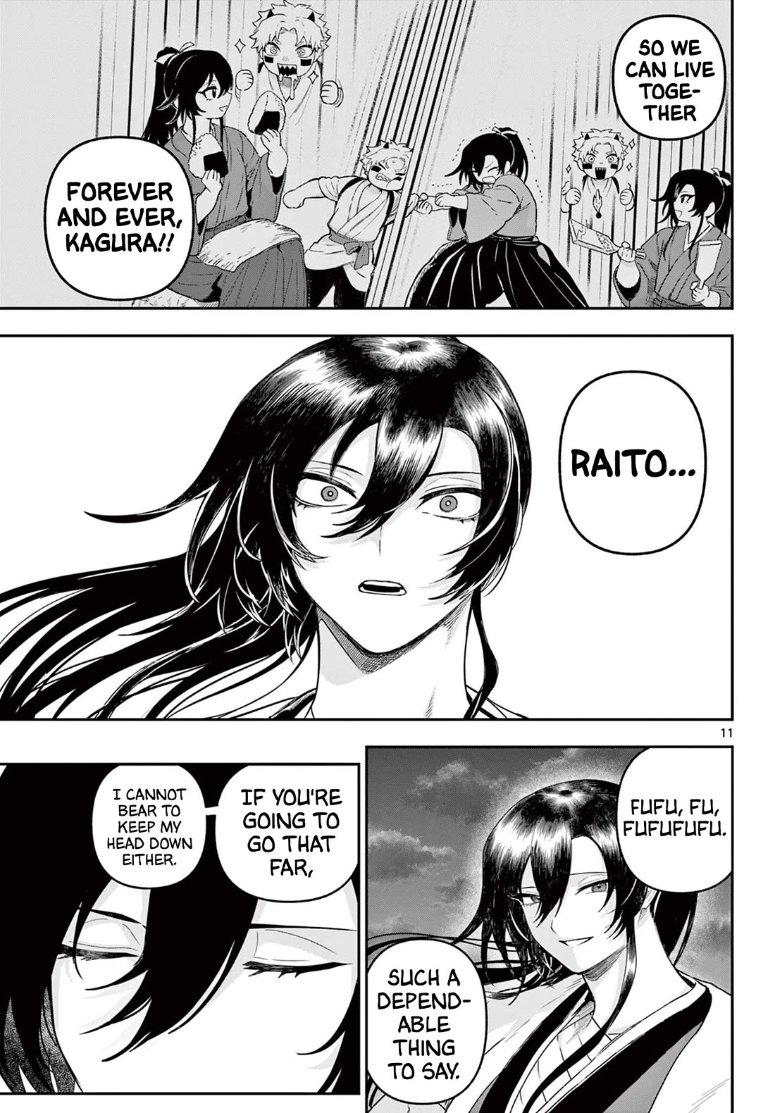 KaguRai: Kagura & Raito chapter 32 page 11