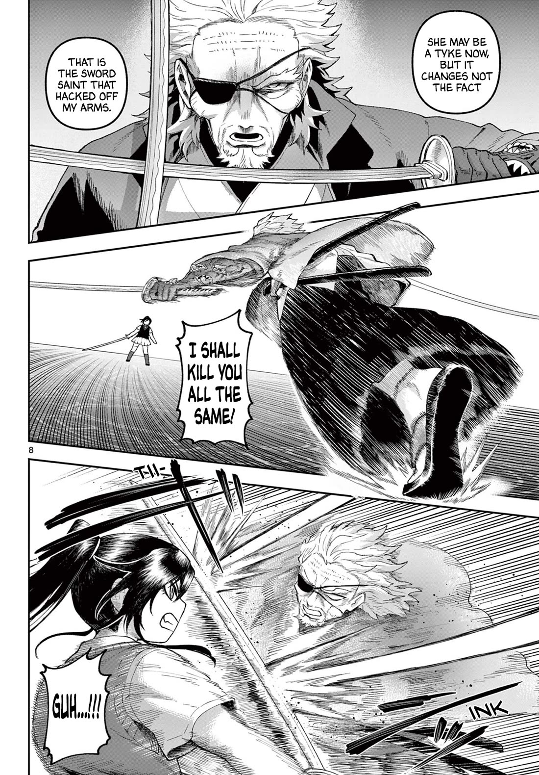 KaguRai: Kagura & Raito chapter 40 page 8