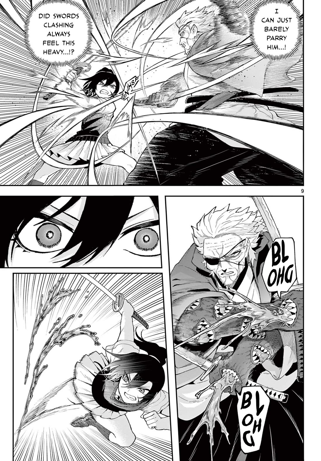 KaguRai: Kagura & Raito chapter 40 page 9