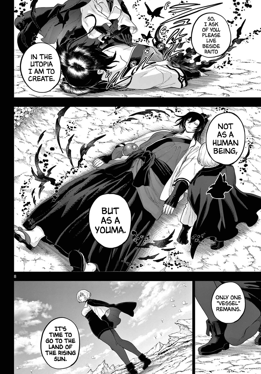 KaguRai: Kagura & Raito chapter 56 page 8