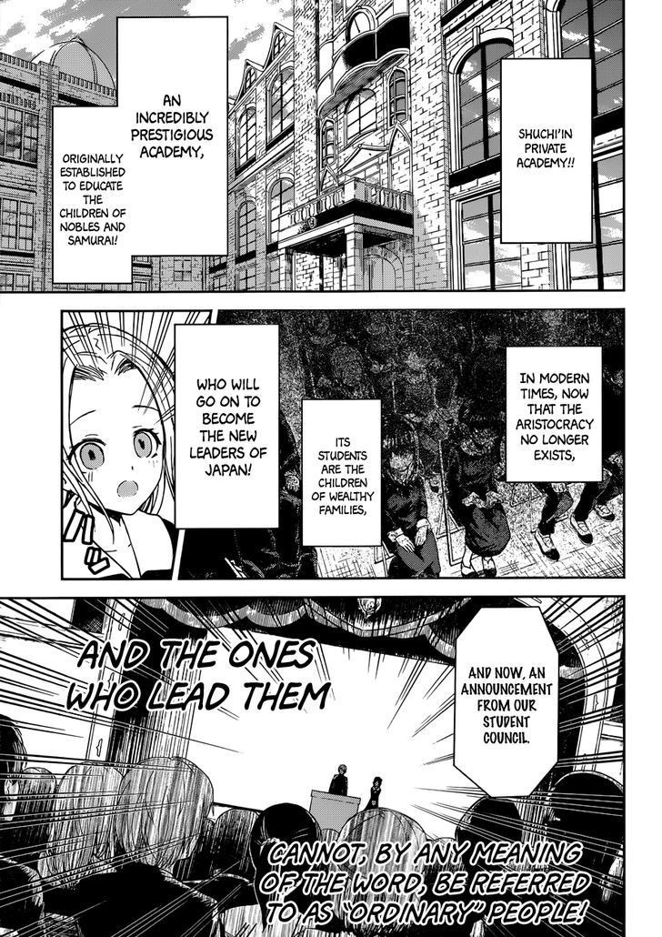 Kaguya-sama wa Kokurasetai - Tensai-tachi no Renai Zunousen chapter 11 page 2