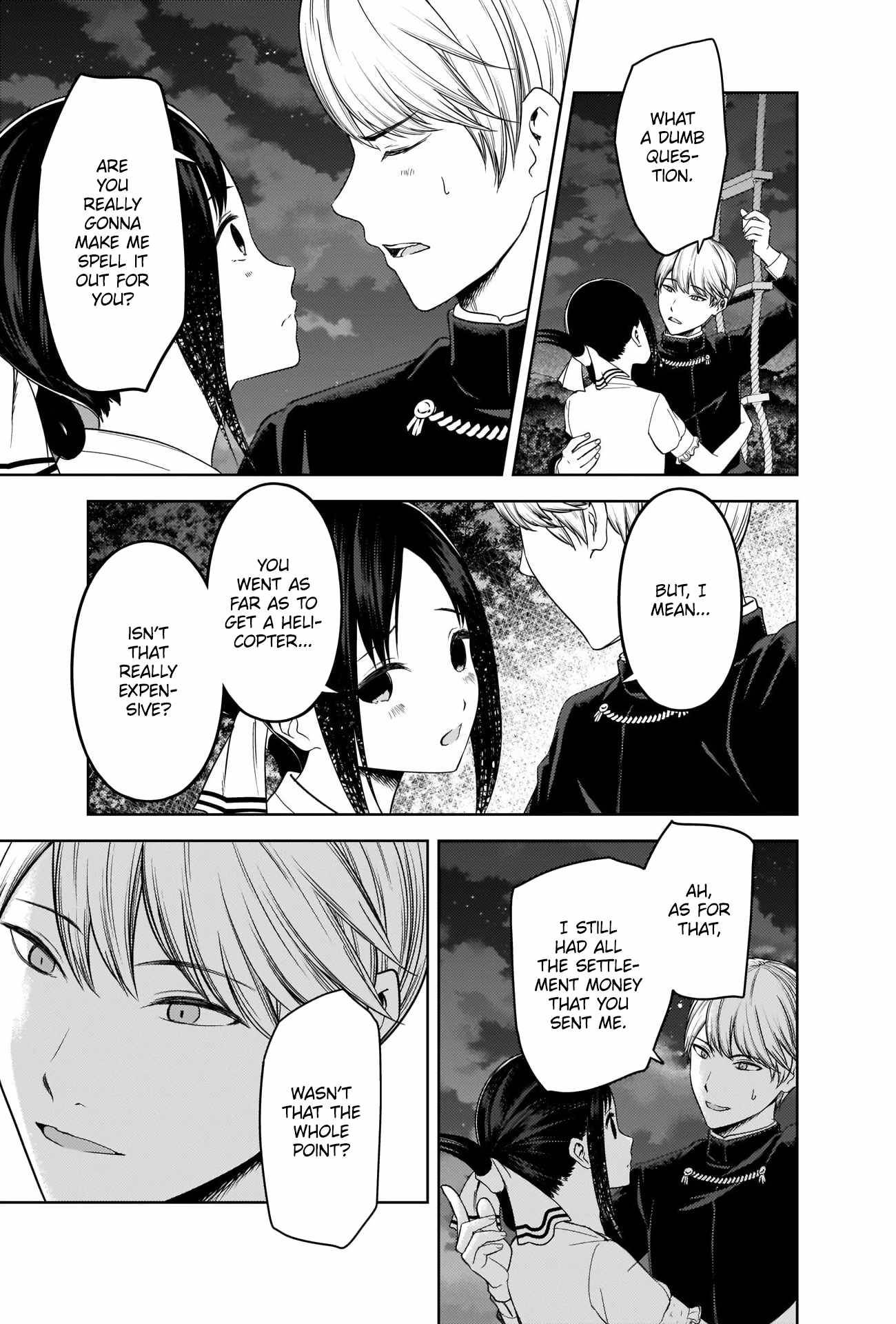 Kaguya-sama wa Kokurasetai - Tensai-tachi no Renai Zunousen chapter 261 page 2