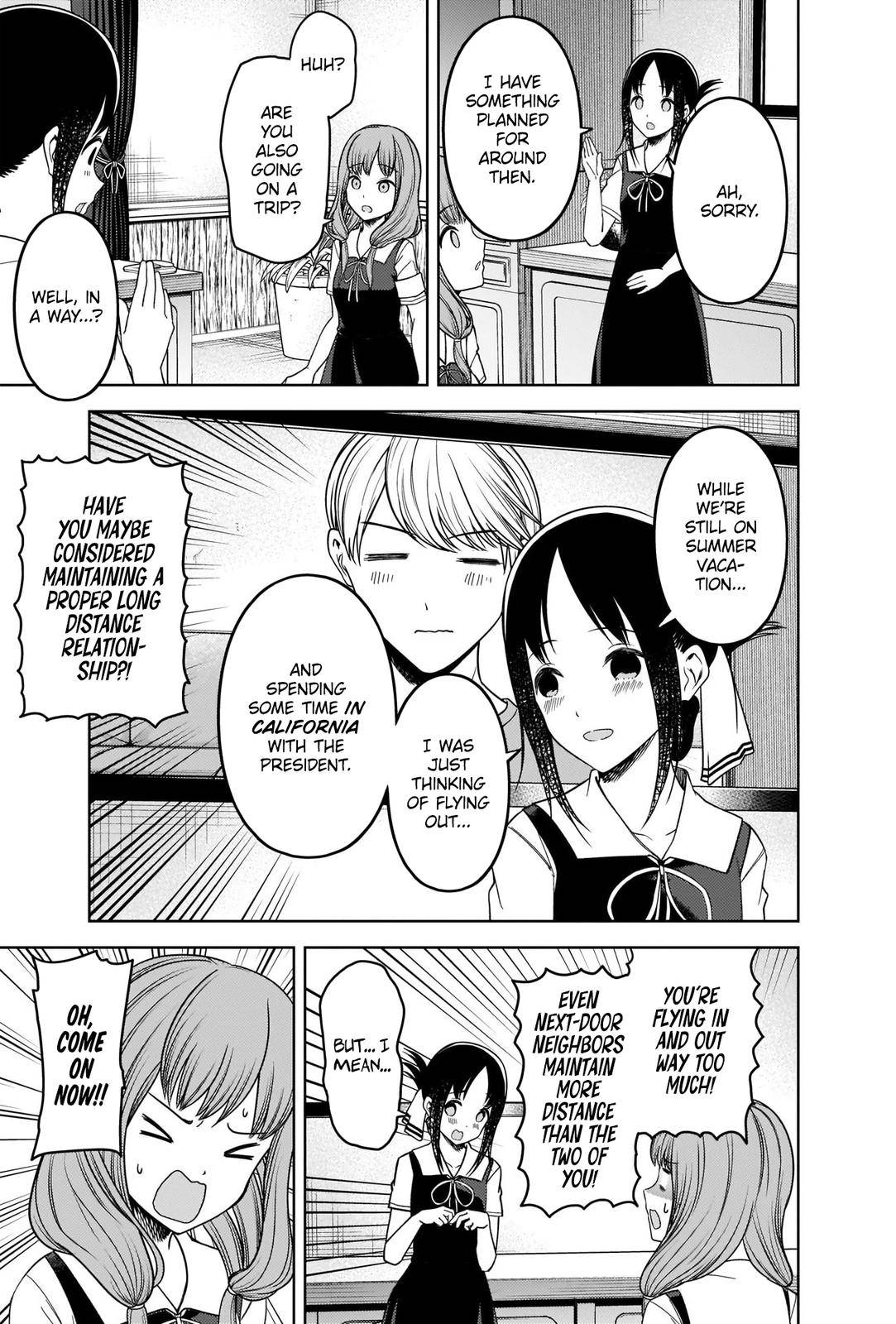 Kaguya-sama wa Kokurasetai - Tensai-tachi no Renai Zunousen chapter 268 page 10