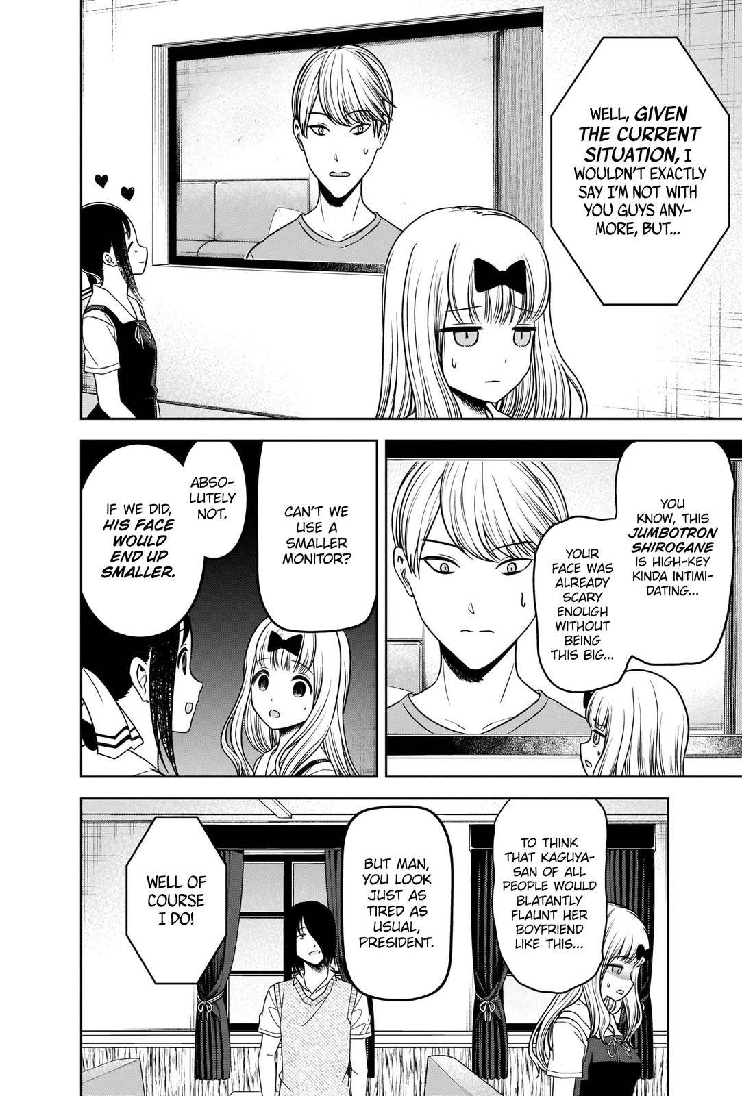 Kaguya-sama wa Kokurasetai - Tensai-tachi no Renai Zunousen chapter 268 page 3